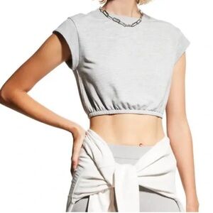 ALO Yoga DREAMY CROP SHORT SLEEVE NWT